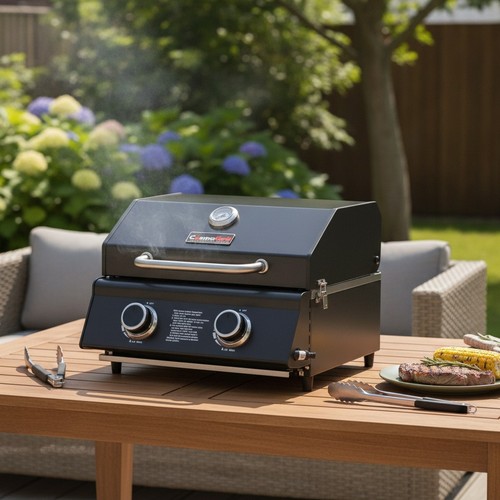 Black burner gas bbq - gas,
