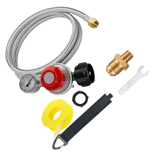 5ft propane regulator hose - regulator, for