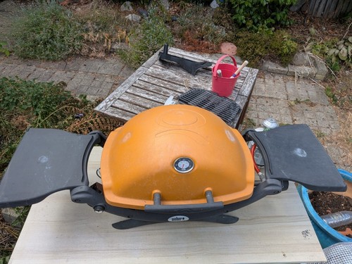 Weber q1200 orange portable - q1200,