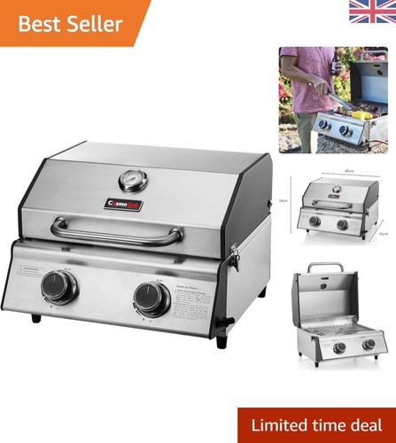 Compact gas bbq with - compact, built-in