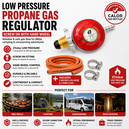 Propane screw lpg regulator - lpg,